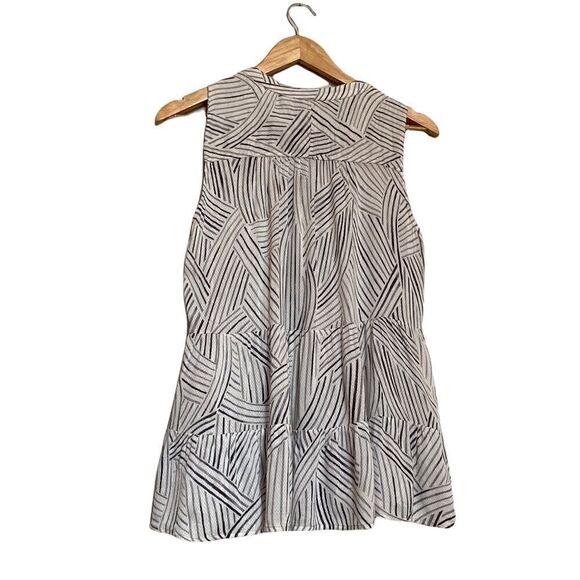 Anthropologie Floreat Lace Up Tank 4P - Picture 2 of 6